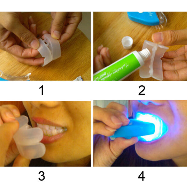 White LED Teeth Whitening Gel