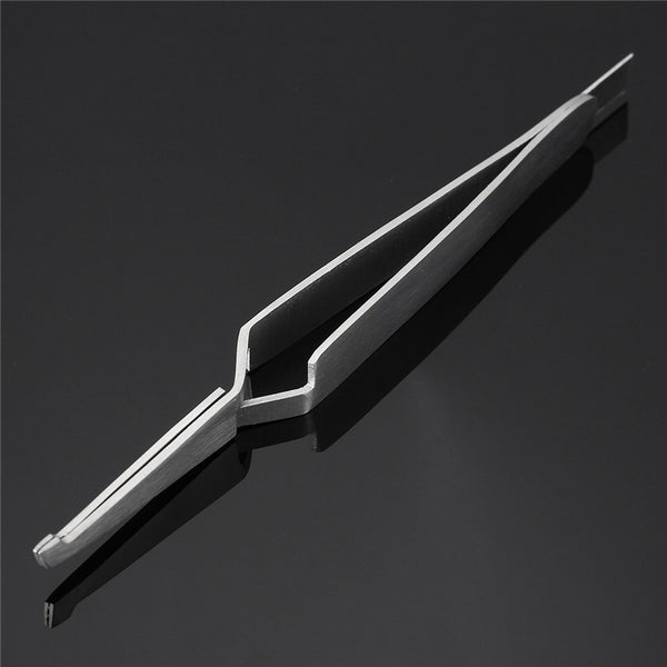 Stainless Serrated Dental Tweezers