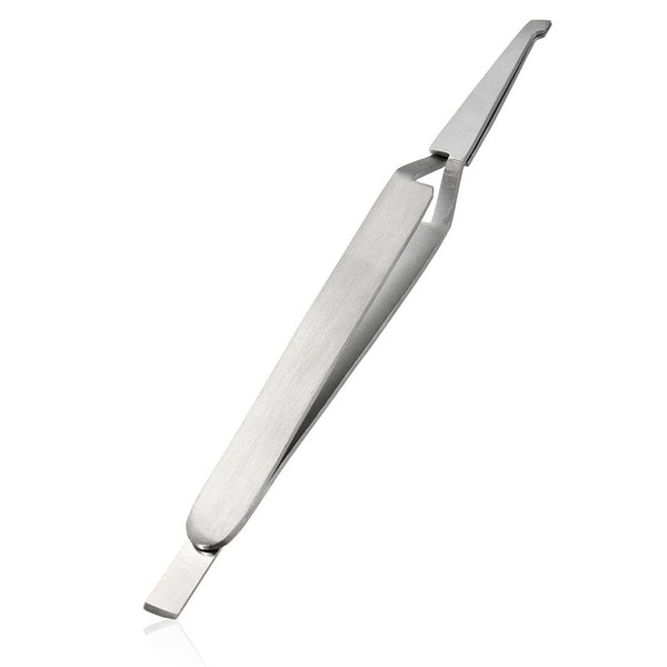 Stainless Serrated Dental Tweezers