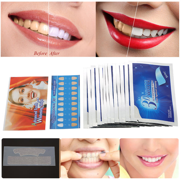 Elastic Bleaching Teeth Strips