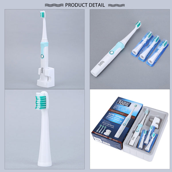 Rechargeable Ultrasonic Electric Toothbrush